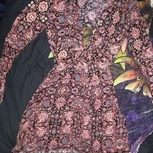 Floral pattern dress